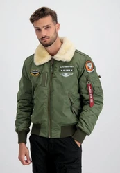 Alpha Industries Bomberjacke Injector III Air Force Dunkelgrün/Grün