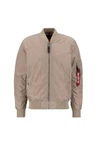 Alpha Industries MA-1 TT Fliegerjacke Khaki/Braun/Beige