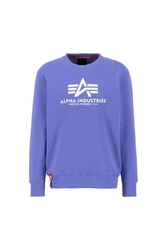 ALPHA INDUSTRIES Sweatshirt Hellblau/Lila/Fliederfarben/Dunkelblau