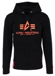 Alpha Industries Hoodie Basic Neon Print (1-tlg) Neon