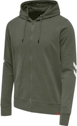 hummel Kapuzenpullover hmllegacy Kapuzenjacke Dunkelgrün