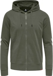 hummel Kapuzenpullover hmllegacy Kapuzenjacke Dunkelgrün