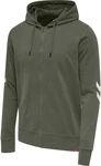 hummel Kapuzenpullover hmllegacy Kapuzenjacke Dunkelgrün