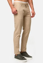 Indicode Chinohose INRemy Beige/Khaki
