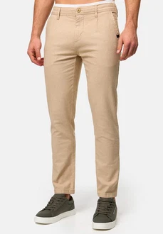 Indicode Chinohose INRemy Beige/Khaki