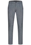 Indicode Chinohose INRemy Grau/Dunkelblau/Blau