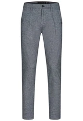 Indicode Chinohose INRemy Grau/Dunkelblau/Blau