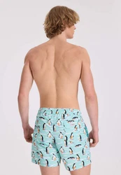 WESTMARK LONDON Badeshorts WMPATTERN SWIMSHORTS Mintgrün/Grün/Creme/Hellblau/Türkis/Blau