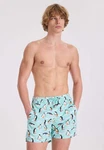 WESTMARK LONDON Badeshorts WMPATTERN SWIMSHORTS Mintgrün/Grün/Creme/Hellblau/Türkis/Blau