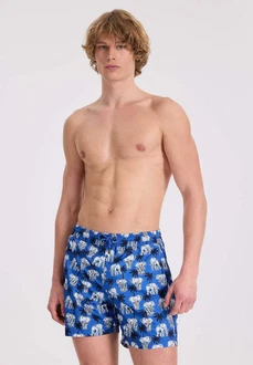 WESTMARK LONDON Badeshorts WMPATTERN SWIMSHORTS Blau/Hellblau/Türkis