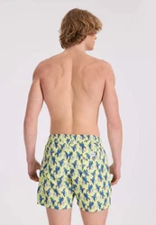 WESTMARK LONDON Badeshorts WMPATTERN SWIMSHORTS Gelb/Creme