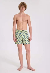 WESTMARK LONDON Badeshorts WMPATTERN SWIMSHORTS Gelb/Creme