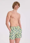 WESTMARK LONDON Badeshorts WMPATTERN SWIMSHORTS Gelb/Creme