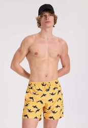 WESTMARK LONDON Badeshorts WMPATTERN SWIMSHORTS Gelb