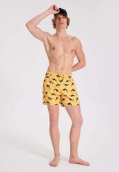 WESTMARK LONDON Badeshorts WMPATTERN SWIMSHORTS Gelb