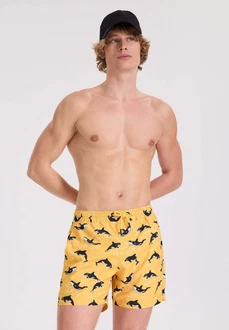 WESTMARK LONDON Badeshorts WMPATTERN SWIMSHORTS Gelb