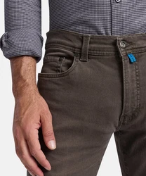 Pierre Cardin 5-Pocket Jeans Lyon Tapered Futureflex Khaki/Grau/Braun/Dunkelbraun