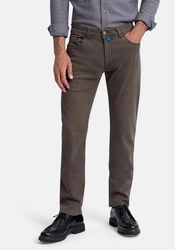 Pierre Cardin 5-Pocket Jeans Lyon Tapered Futureflex Khaki/Grau/Braun/Dunkelbraun