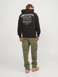 JACK & JONES Cargohose JJKarl Harlow Khaki/Dunkelgrün