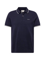 Gant Tipping Pique Rugger Poloshirt Blau