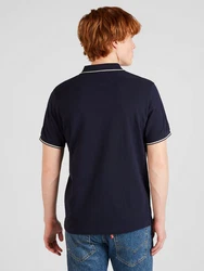 Gant Tipping Pique Rugger Poloshirt Blau