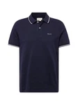 Gant Tipping Pique Rugger Poloshirt Blau