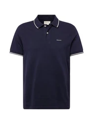 Gant Tipping Pique Rugger Poloshirt Blau