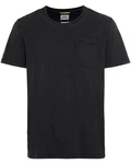 camel active T-Shirt Schwarz/Dunkelgrau