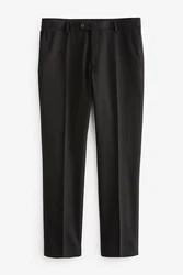 Next Anzughose Strukturierter Anzug Slim Fit Hose Dunkelgrau/Schwarz/Khaki/Braun/Grau
