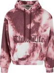 Thug Life Kapuzenpullover Underground Hoody Rosa/Dunkelrot/Rot