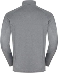 Odlo Longsleeve Mid Layer 1/2 Zip Berra Hellgrau/Grau/Dunkelgrau