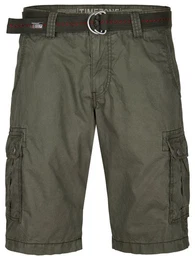 Cargoshorts Herren Shorts MaguireTZ Regular Fit Bermudashorts mit Grtel