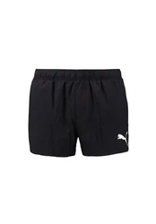 PUMA Badeshorts schwarz/weiß