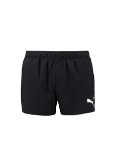 PUMA Badeshorts schwarz/weiß