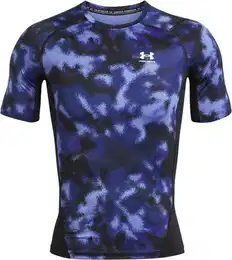 Kurzarmshirt UA HG ARMOUR PRINTED SS STARLIGHT