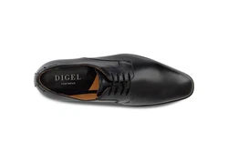 Digel Schnürschuh Simon Hellblau/Schwarz/Dunkelblau
