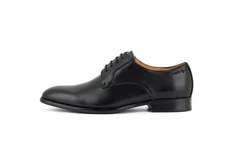 Digel Schnürschuh Simon Hellblau/Schwarz/Dunkelblau