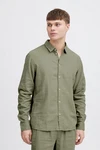 !Solid Flanellhemd Oberhemd Dunkelgrün/Khaki/Grün