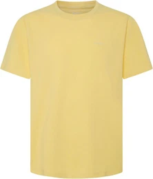 T-Shirt CONNOR mit gesticktem Logo auf der Brust