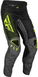 Fly Racing Motorradhose MX-Pants Kinetic Neonfarben/Dunkelgrün/Grün/Gelb