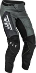 Fly Racing Motorradhose MX-Pants Kinetic Grau/Dunkelgrün/Dunkelgrau/Hellgrau