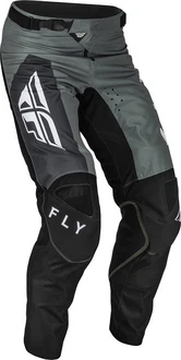 Fly Racing Motorradhose MX-Pants Kinetic Grau/Dunkelgrün/Dunkelgrau/Hellgrau