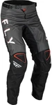 Fly Racing Motorradhose MX-Pants Kinetic Rot/Grün/Rosa/Dunkelgrau/Grau