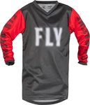 Fly Racing Longsleeve MX-Jersey F-16 Rot/Orange/Gelb/Braun