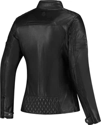 Rusty Stitches Motorradjacke Joyce V2 Schwarz/Grün