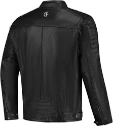 Rusty Stitches Motorradjacke Cooper Weiß/Grau/Schwarz