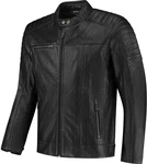 Rusty Stitches Motorradjacke Cooper Schwarz/Braun