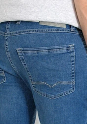 MAC 5-Pocket-Jeans Arne Pipe Sommer-Denim Blau/Hellblau/Pastell