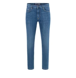 MAC 5-Pocket-Jeans Arne Pipe Sommer-Denim Blau/Hellblau/Pastell