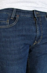 MAC 5-Pocket-Jeans Arne Pipe Sommer-Denim Blau/Dunkelblau